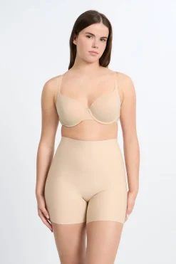 ETAM Braguitas Moldeadoras|Talle Alto|Braga moldeadora - Sujeción fuerte C.BEIGE