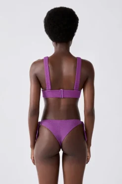 ETAM Anudadas|Brasileñas|Braguita bikini brasileña con lazada MORADO