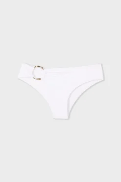 ETAM Hipster Y Shorty|Braguita bikini hipster detalle de anilla BLANCO