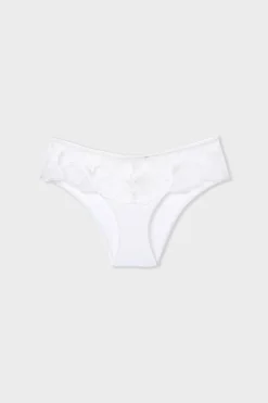 ETAM Braguitas Novias|Braguitas Encaje|Braguita brasileña de encaje BLANCO