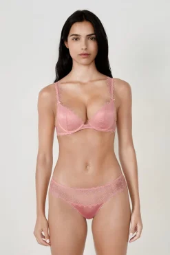 ETAM Brasileña|Braguitas Encaje|Braguita con encaje ROSA