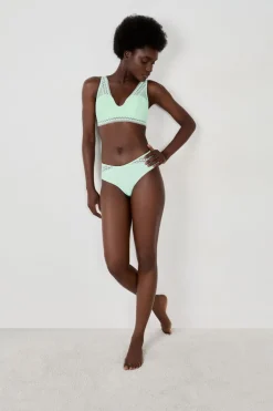 ETAM Braguitas Encaje|Culotte|Braguita con encaje VERDE P&Aacute;LIDO