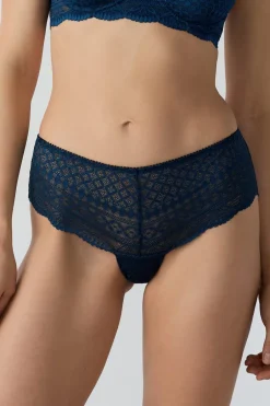 ETAM Braguitas Encaje|Culotte|Braguita culotte de encaje VERDE OSCURO