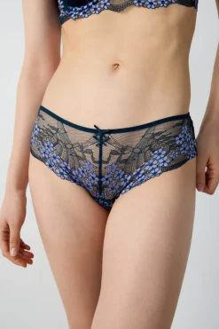 ETAM Culotte|Braguita culotte de encaje AZUL NOCHE