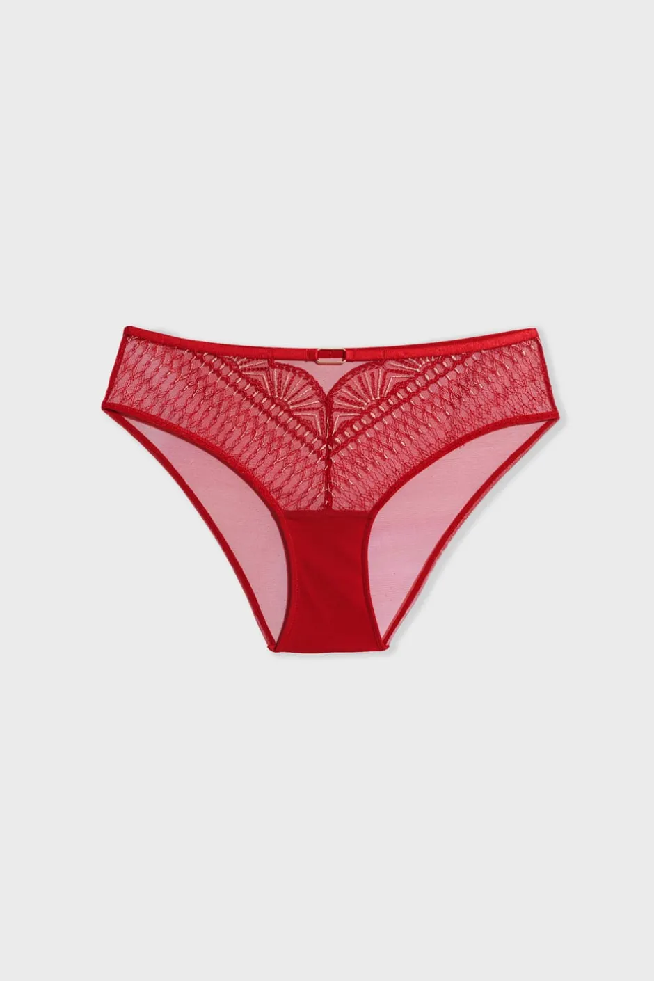ETAM Culotte|Braguitas Encaje|Braguita culotte de encaje ROJO
