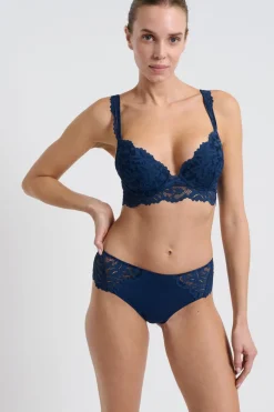 ETAM Braguitas Encaje|Culotte|Braguita culotte de encaje MARINO