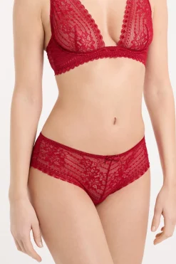 ETAM Braguitas Encaje|Culotte|Braguita culotte de encaje CARDINAL