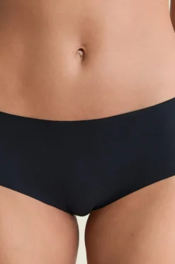 ETAM Braguitas Invisibles|Culotte|Braguita culotte de microfibra NEGRO