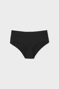 ETAM Braguitas Invisibles|Culotte|Braguita culotte de microfibra NEGRO