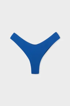 ETAM Brasileñas|Braguita de bikini brasileña de tiro alto AZUL NOCHE