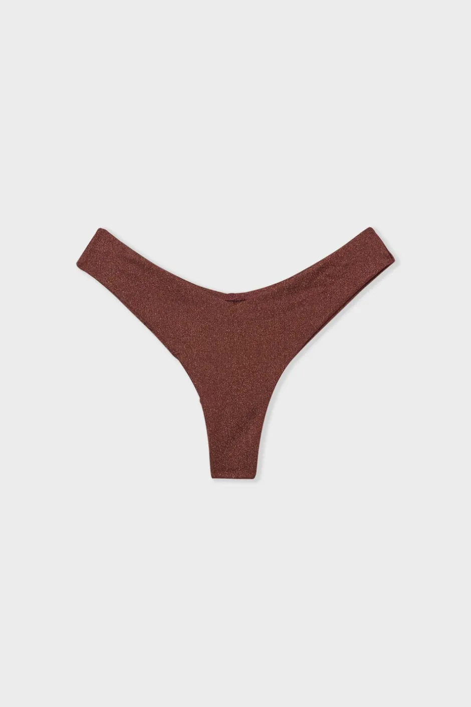 ETAM High Leg|Brasileñas|Braguita de bikini brasileña CHOCOLATE