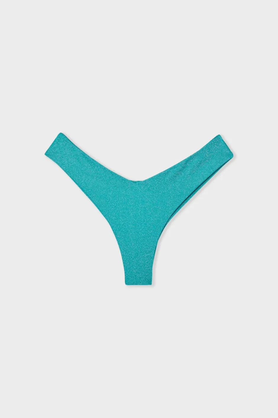 ETAM Brasileñas|High Leg|Braguita de bikini brasileña AZUL VERDOSO