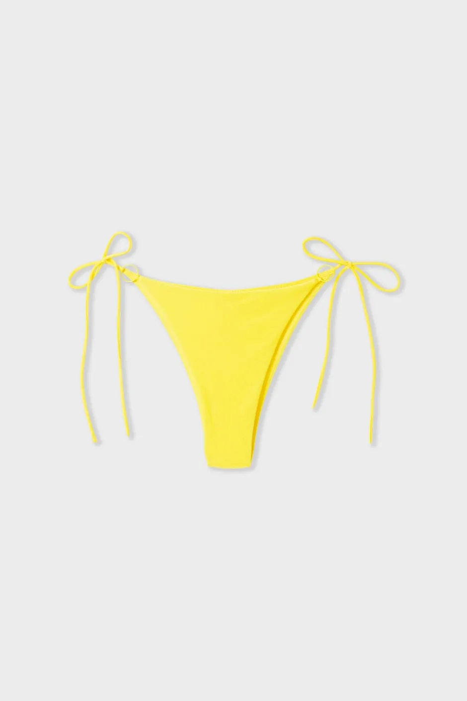 ETAM Anudadas|Brasileñas|Braguita de bikini con lazada AMARILLO SOL