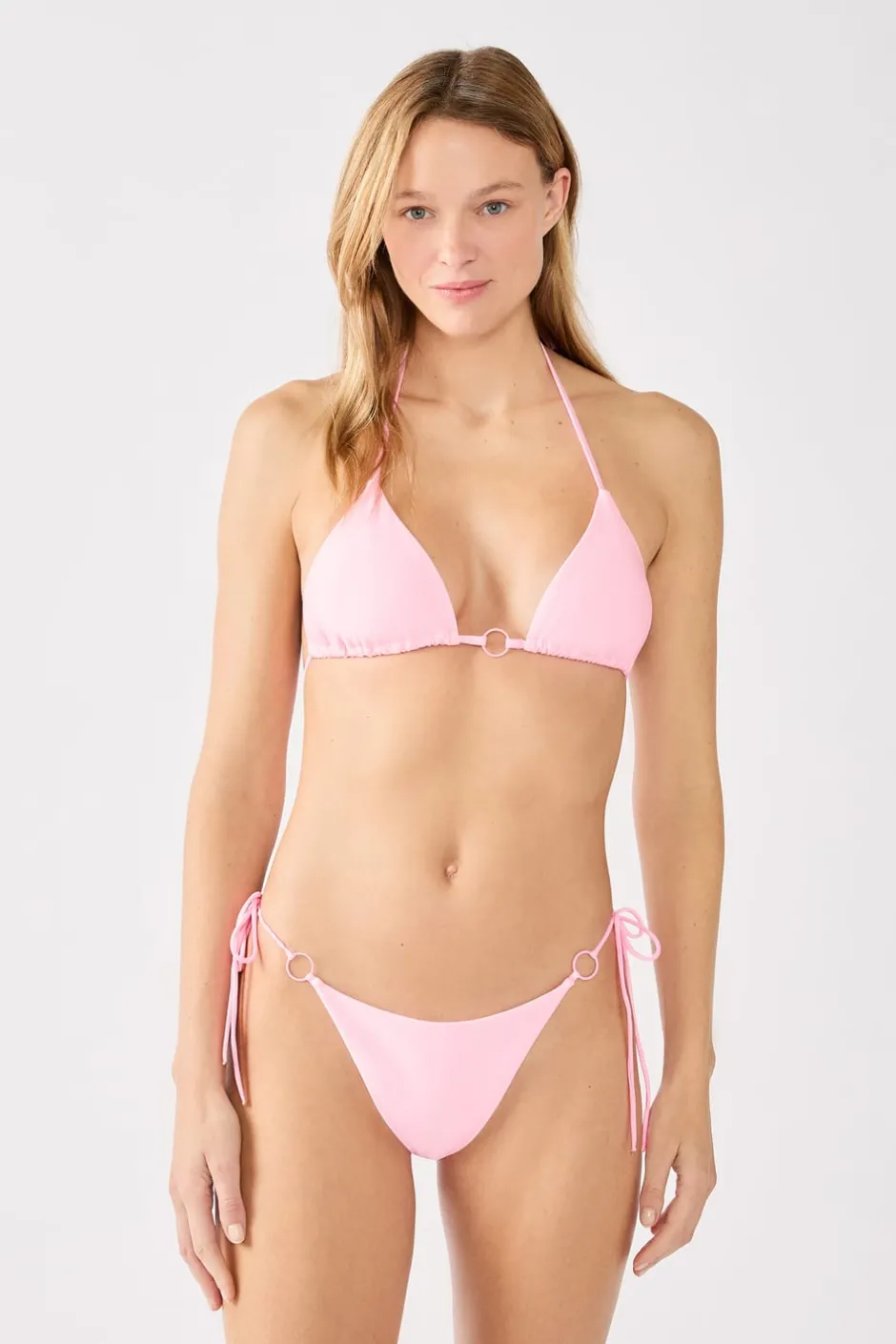 ETAM Anudadas|Brasileñas|Braguita de bikini con lazada ROSA