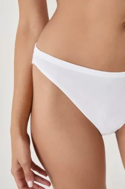 ETAM Braguitas Novias|Braguita|Braguita de bikini de algodón BLANCO