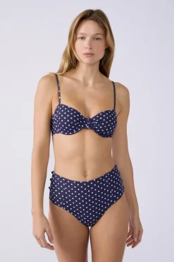 ETAM Bikini|Talle Alto|Braguita de bikini de talle alto Marcia Wear x IMP FD MARINE