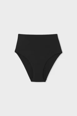ETAM Bikini|Talle Alto|Braguita de bikini de talle alto NEGRO
