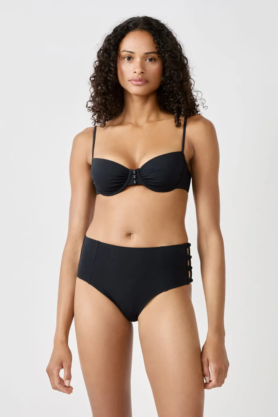 ETAM Bikini|Talle Alto|Braguita de bikini de talle alto Marcia Wear x NOIR