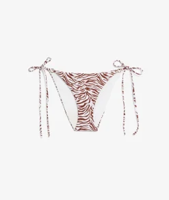 ETAM Bikini|Braguita de bikini de tirantes con estampado de cebra IMPRESO CON FONDO CRUDO
