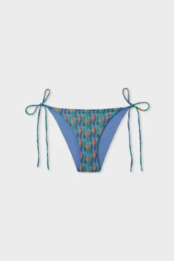 ETAM Anudadas|Braguita de bikini lazada brillante ESTAMPADO