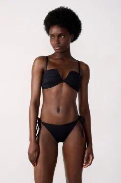 ETAM Anudadas|Braguita de bikini lazada NEGRO