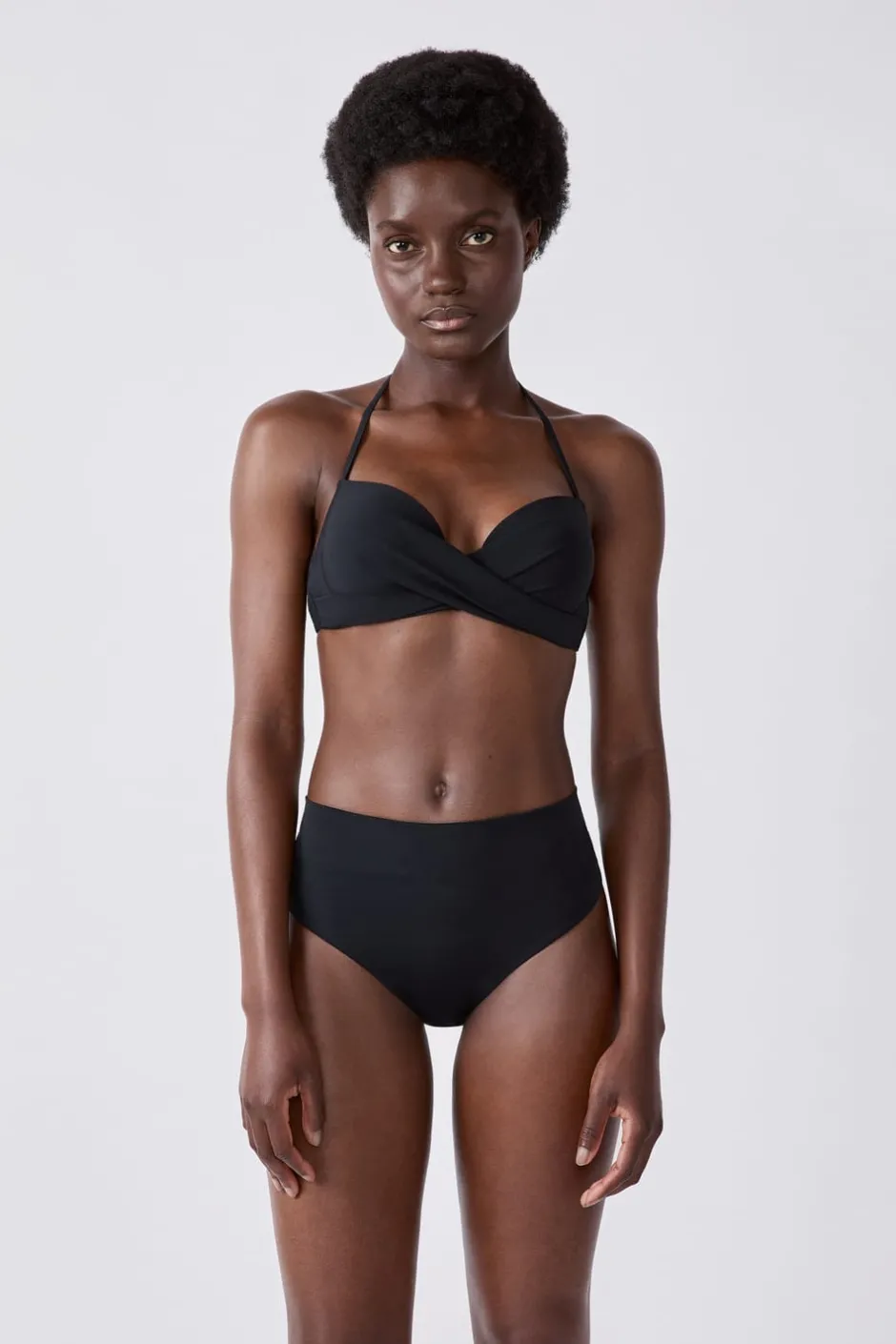 ETAM Bikini|Braguita de bikini multiposición NEGRO
