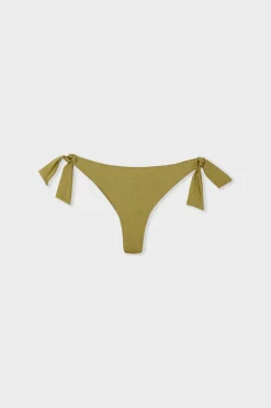 ETAM Anudadas|Bikini|Braguita de bikini tejido brillante ANIS