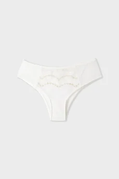 ETAM Braguitas Novias|Culotte|Braguita de encaje CRUDO