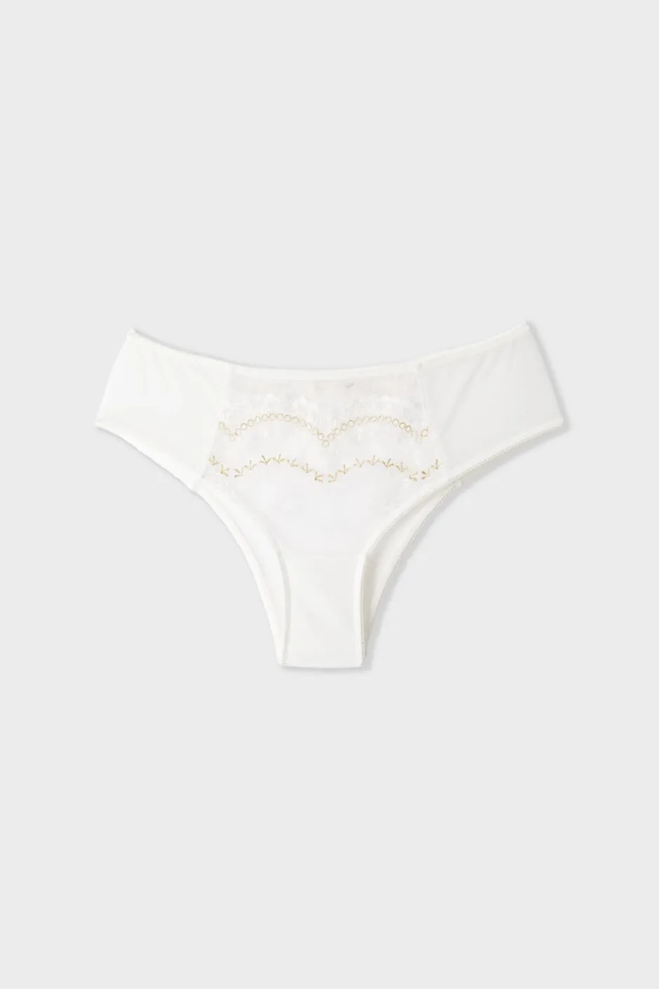 ETAM Braguitas Novias|Culotte|Braguita de encaje CRUDO