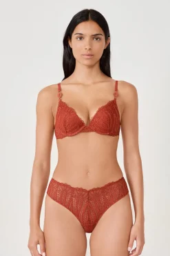 ETAM Braguitas Encaje|Brasileña|Braguita de encaje MARR&Oacute;N