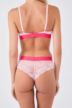ETAM Braguitas Encaje|Novedades Braguitas|Braguita de encaje x Lemonade Dolls ROSE POUDRE