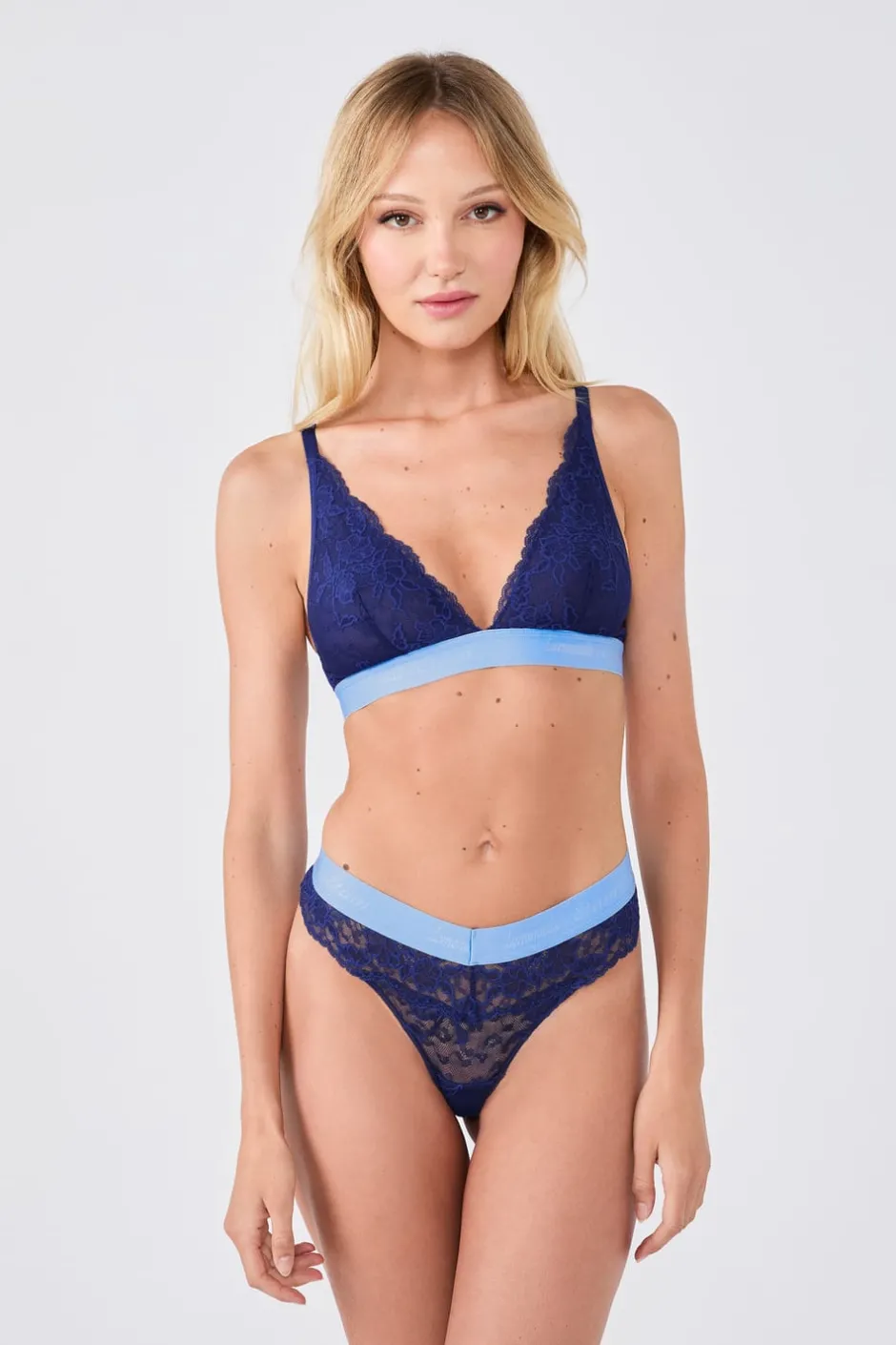 ETAM Braguitas Encaje|Novedades Braguitas|Braguita de encaje x Lemonade Dolls MARINE
