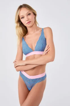 ETAM Braguitas Encaje|Novedades Braguitas|Braguita de encaje x Lemonade Dolls BLEU