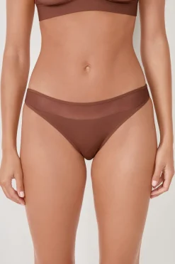 ETAM Braguitas Novias|Braguitas Invisibles|Braguita de malla MARRÓN