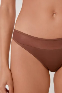 ETAM Braguitas Novias|Braguitas Invisibles|Braguita de malla MARR&Oacute;N