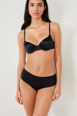 ETAM Braguitas Invisibles|Culotte|Braguita de microfibra NEGRO