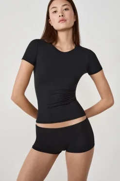 ETAM Braguitas Invisibles|Culotte|Braguita de microfibra NEGRO