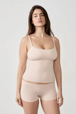 ETAM Braguitas Invisibles|Culotte|Braguita de microfibra BEIGE