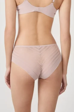 ETAM Braguitas Invisibles|Culotte|Braguita de microfibra satinada TAUPE