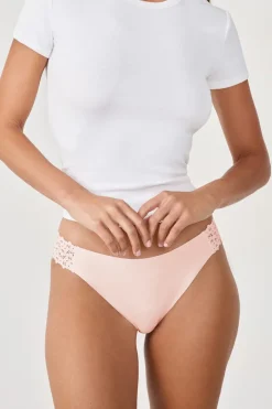 ETAM Braguita|Braguita de microfibra y encaje ROSA