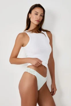 ETAM Braguita|Braguita de microfibra y encaje ESMERALDA