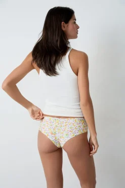 ETAM Brasileña|Braguita hipster de microfibra sin costuras ESTAMPADO