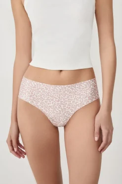 ETAM Brasileña|Braguita hipster de microfibra sin costuras ESTAMPADO