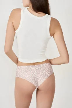 ETAM Brasileña|Braguita hipster de microfibra sin costuras ESTAMPADO