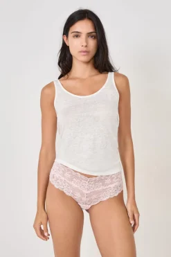ETAM Brasileña|Braguitas Encaje|Braguita hipster V-shape de encaje ROSA
