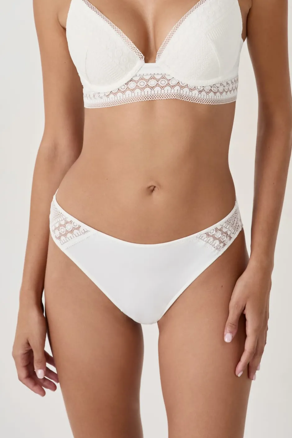 ETAM Braguitas Novias|Braguitas Encaje|braguitas con detalle de encaje BLANCO