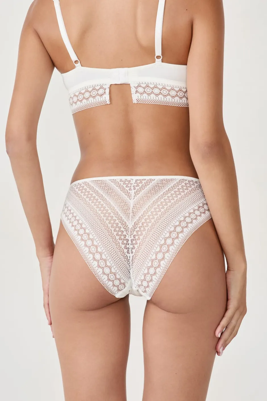 ETAM Braguitas Novias|Braguitas Encaje|braguitas con detalle de encaje BLANCO