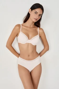 ETAM Culotte|Novedades Braguitas|Braguitas culotte de algodón ROSA P&Aacute;LIDO
