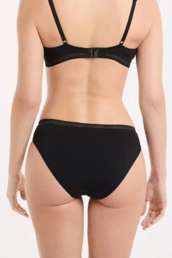 ETAM Braguita|Novedades Braguitas|Braguitas de algodón NEGRO