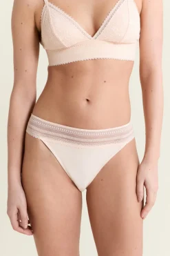 ETAM Braguitas Novias|Braguitas Encaje|Braguitas de encaje ROSA CLARO